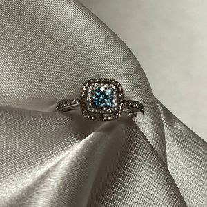 14K GOLD & DIAMOND LE VIAN RING